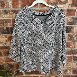 Boden roll collar pullover top